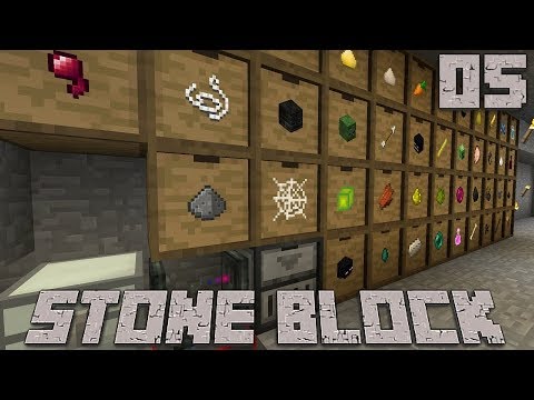 石だけの世界で地下生活part5 Minecraft ゆっくり実況 Stoneblock Youtube
