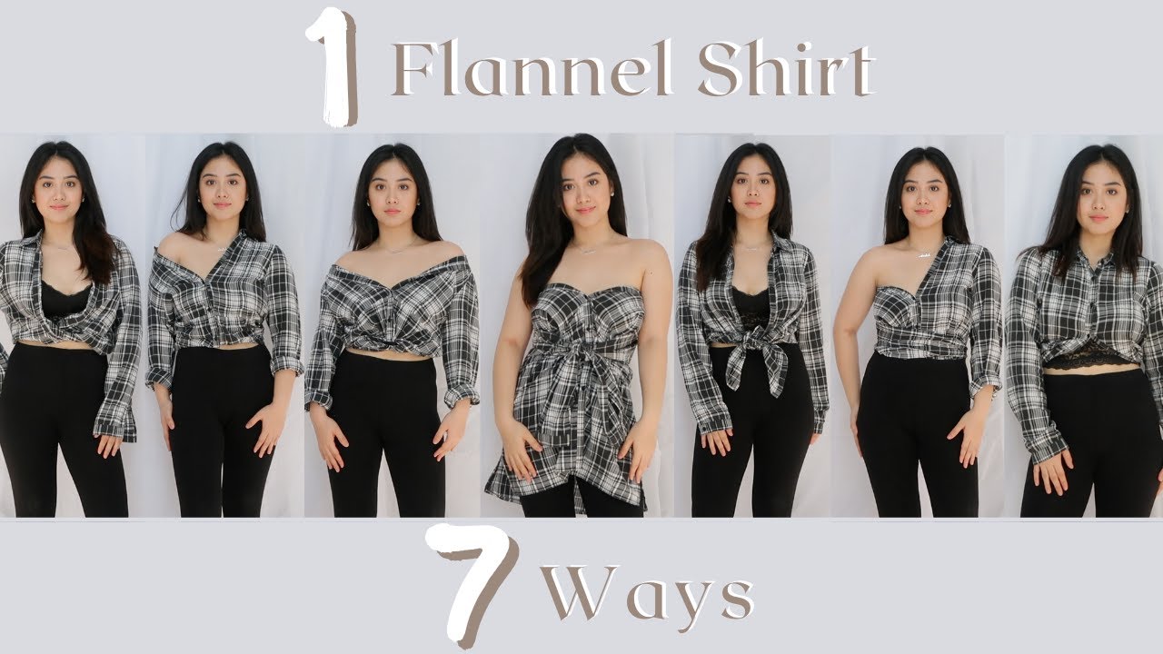 ways to wear a flannel