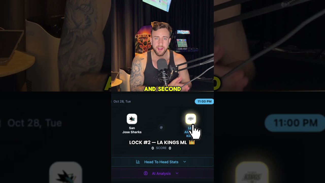 2 locks for tonight’s NHL games!!! 🔒 