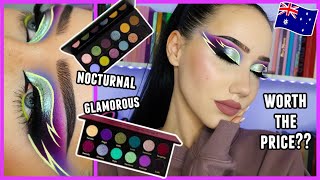 LETS PLAY WITH THE GLAMINATRIX NOCTURNAL AND GLAMOROUS PALETTES | MAKEMEUPMISSA