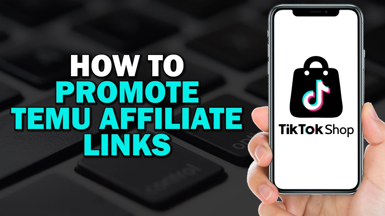 Temu Link Example How to Promote Temu Affiliate Links Using Tiktok (Quick Tutorial) - YouTube