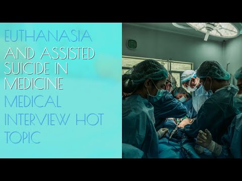 Video: Urahisi Euthanasia: Hot Topic Du Jour