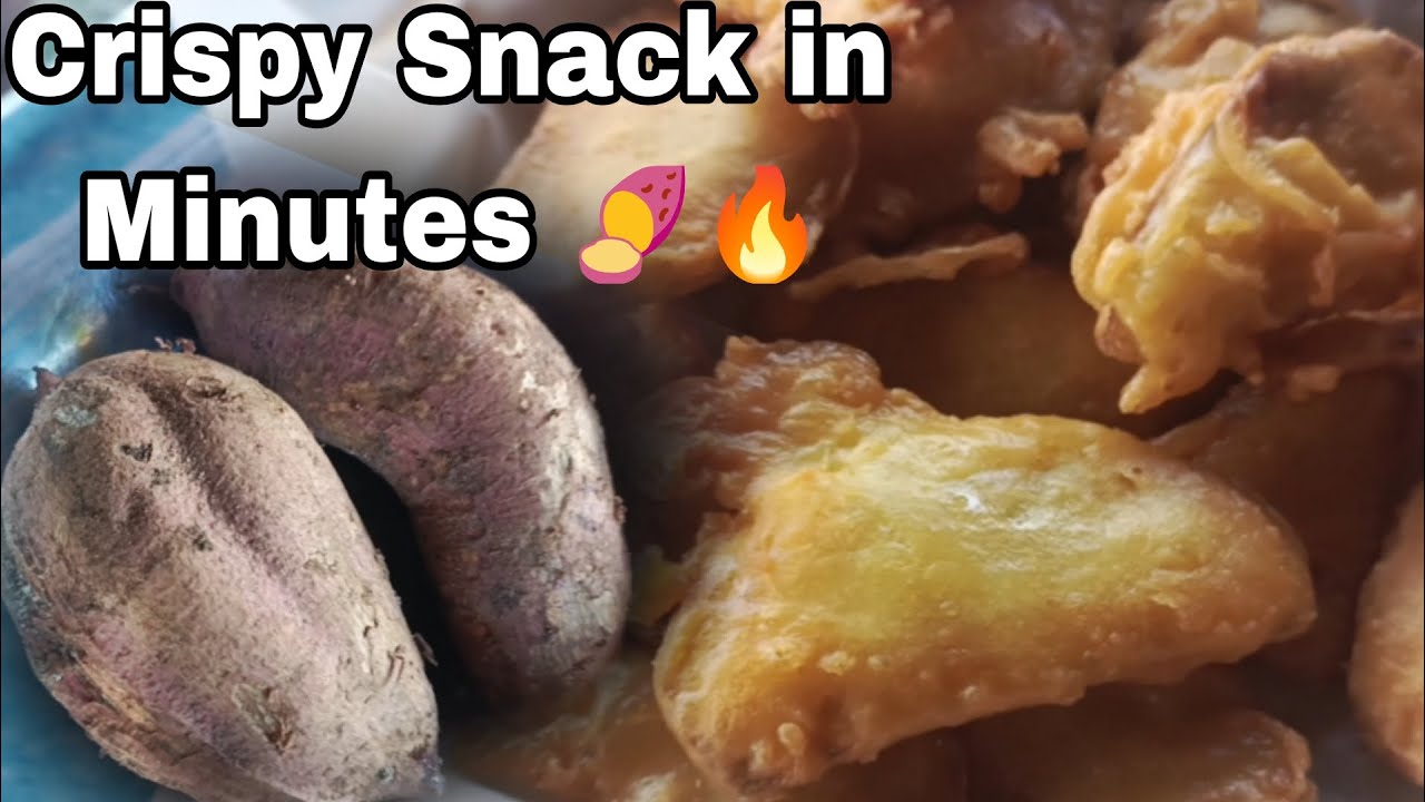 How to Make Crispy Sweet Potato Fritters at Home!