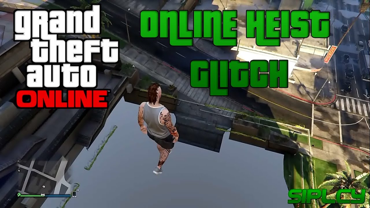 GTA V Online Heist glitch PS4 YouTube