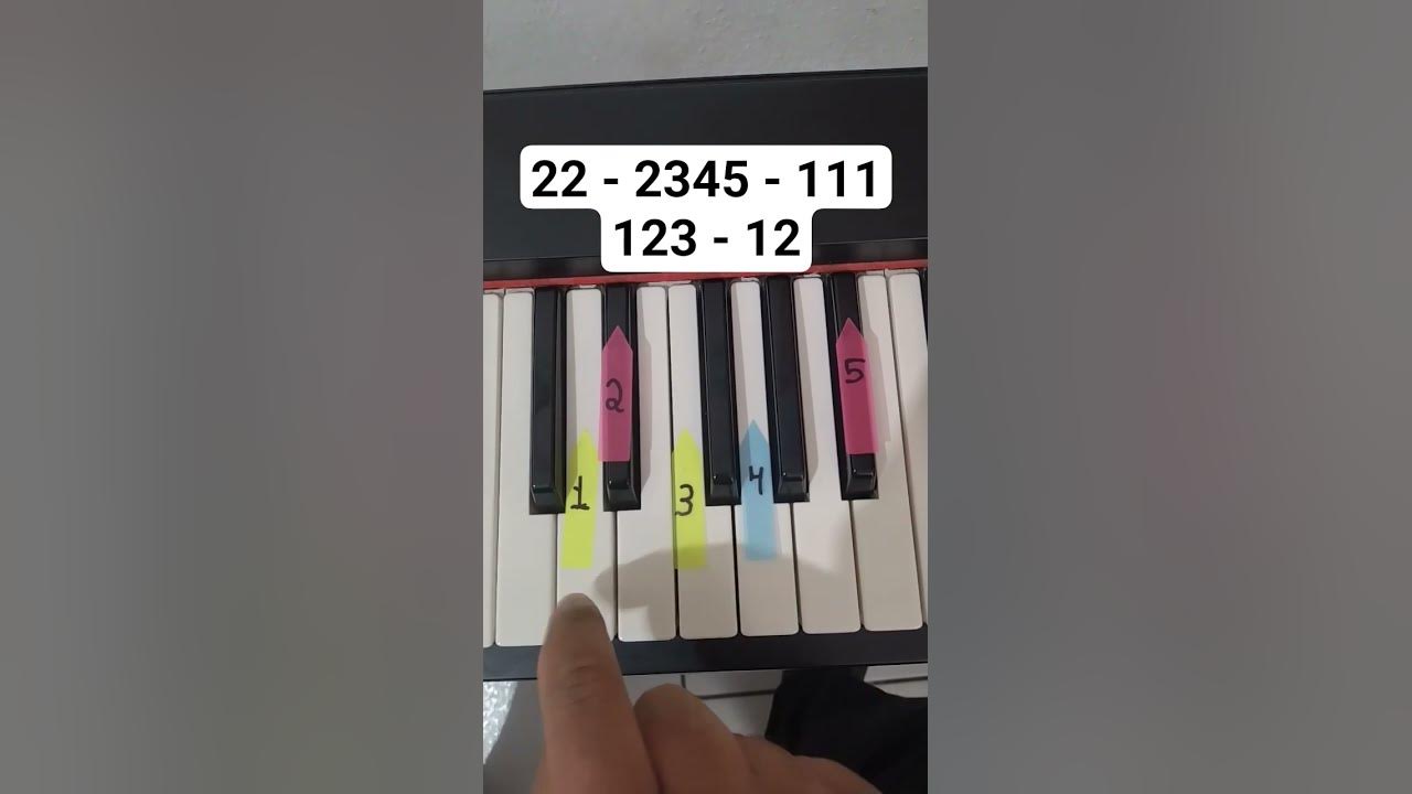 Super Easy Piano Tutorial 🔥🎹