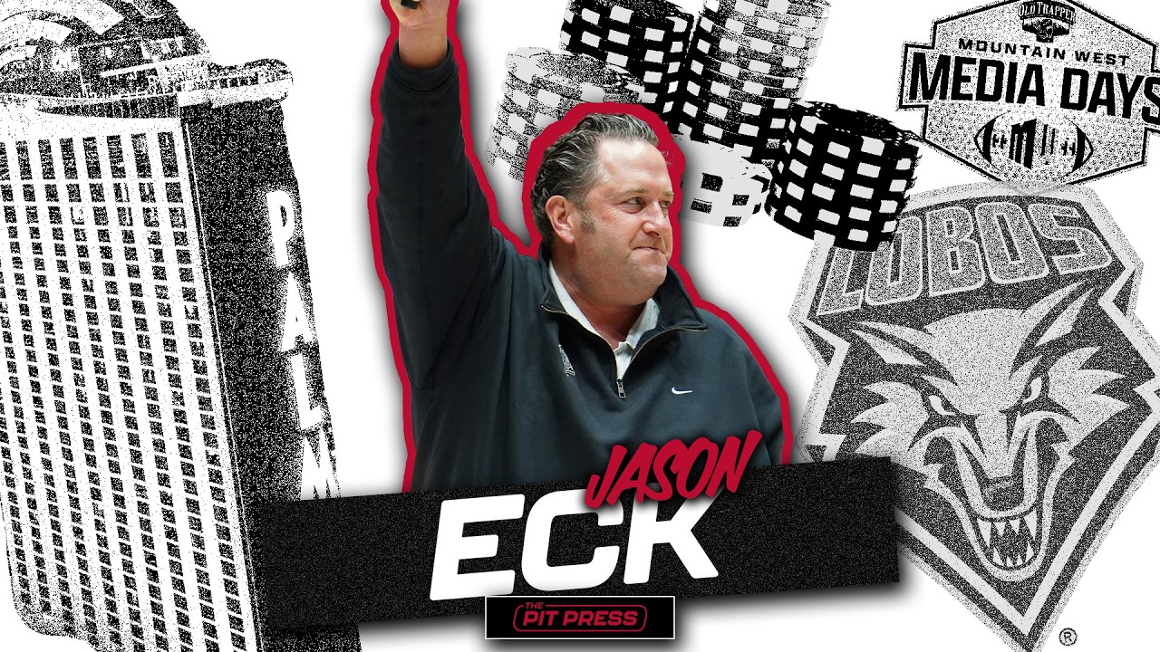 New Mexico's Jason Eck - Head Coach - 2026 Mountain West Football Media Day