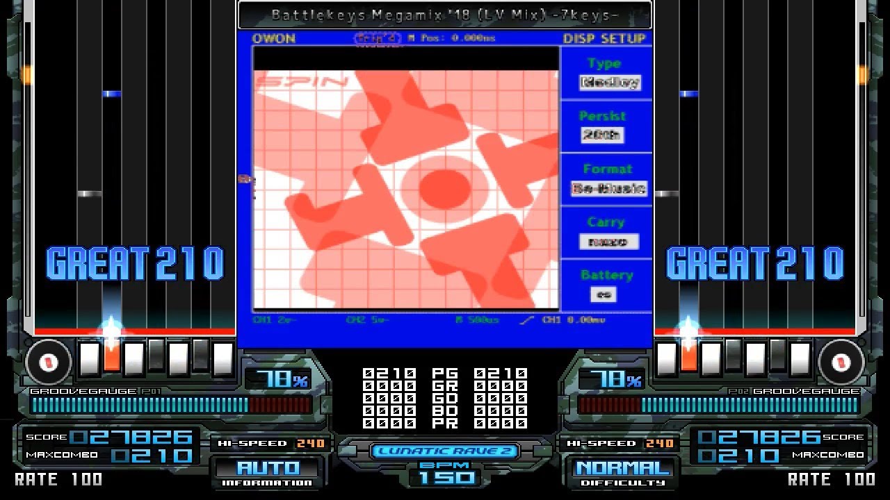 [BMS] Battlekeys Megamix '18 (LV Mix) / scytheleg