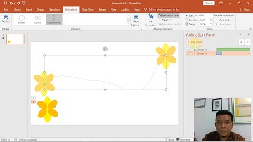 Membuat animasi kupu kupu bergerak dengan Ms. Power Point