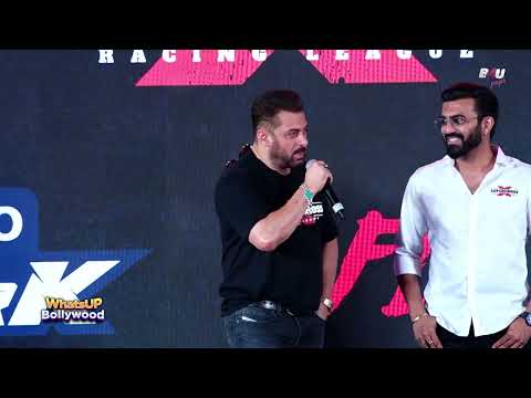 Salman Khan Shares His Wildest Bike Ride Story At ISRL Launch Event