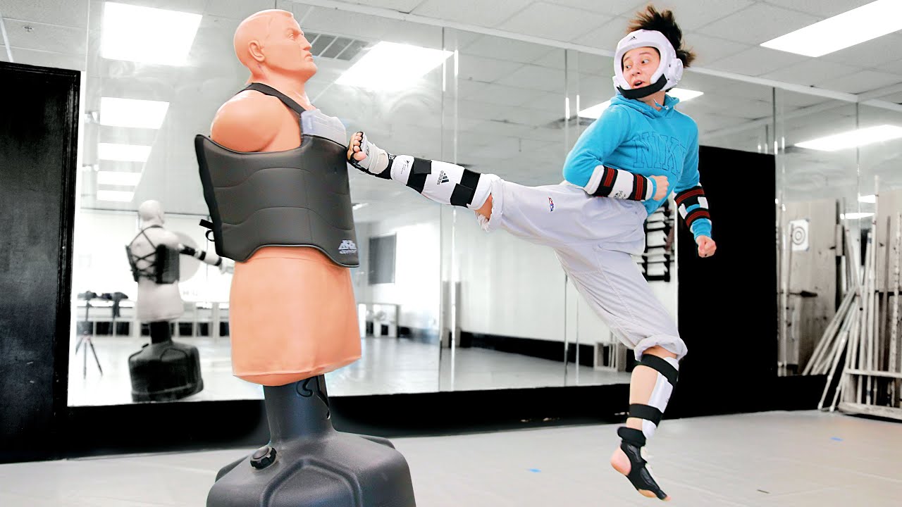 Light TKD Kick Session on BOB XL