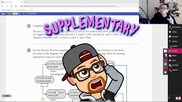 Angles Formed By Intersecting Lines - 4.1 - Geometry - Vertical Angles, Supplementary Angles