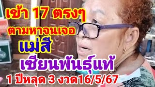 ตามหาเจอแล้ว(แม่สี)เซียนพันธุ์แท้เข้า 17 ตรงๆตามต่อ16 พฤษภาคม67