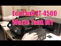 Epson EcoTank ET4500 "End of Service Life" - Waste Ink Counter WIC Pad Cleaning & Fix