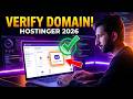 Hostinger Domain Review Verify Kaise Kare? (Step by Step Guide 2026)