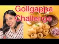 Gollgappa challenge with Papa #dailyvlog #yt #youtube