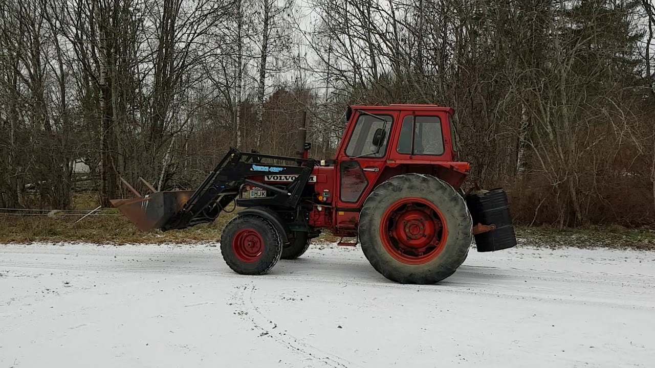 Klaravik.se Traktor Volvo BM 650 med lastare och