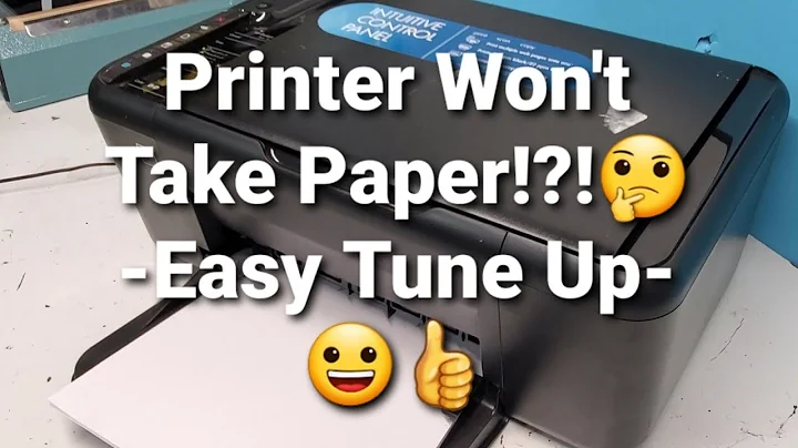 Paper Won't Feed into Printer HP Deskjet F4440 F4450 F4480 How To Fix Mispick Error