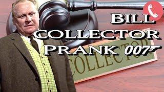 Goldfinger Calls a Bill Collector - Prank Call