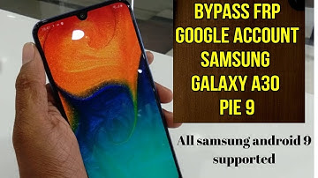 Frp bypass Samsung 2019(Android pie 9.0)!All Samsung A30,A20,A10,A40,A50,A60,A70 Frp remove.