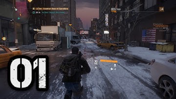 The Division Beta - Intro Gameplay Part 1