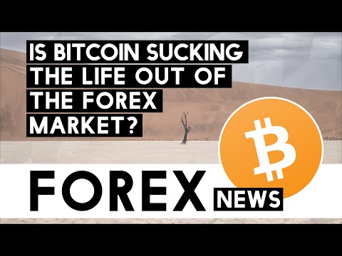 Is Bitcoin sucking the life out of the Forex market?