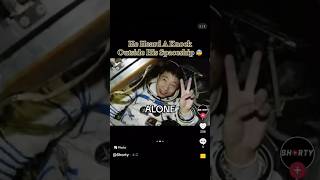 Alone in space... and hear a KNOCK ON THE DOOR!?👀 #shorts