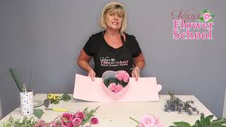 How to make a gift box of Fresh Roses