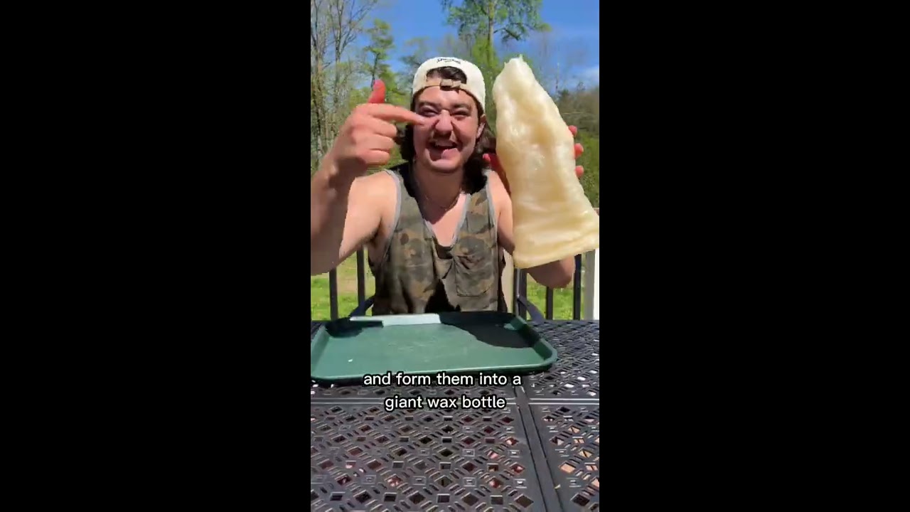 Giant Wax Bottle Candy 