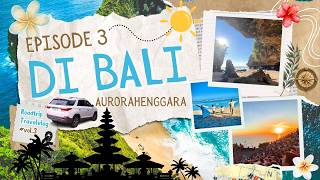 EPISODE 3 ROADTRIP  BANDUNG BALI DISAMBUT DOLPHIN!! HIDDEN GEM PANTAI BALI TIBA TIBA PASANG SURUT!!