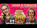 CHALLENGE ZABAWA W CHOWANEGO. 24 JAJKA NIESPODZIANKI Super Zings