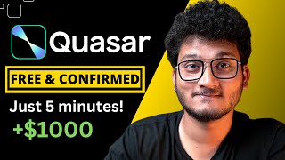 Quasar Fi FREE Airdrop | Beginners guide to confirmed airdrop | Crypto Cut Quasar Fi FREE Airdrop | Beginners guide to confirmed airdrop | Crypto Cut