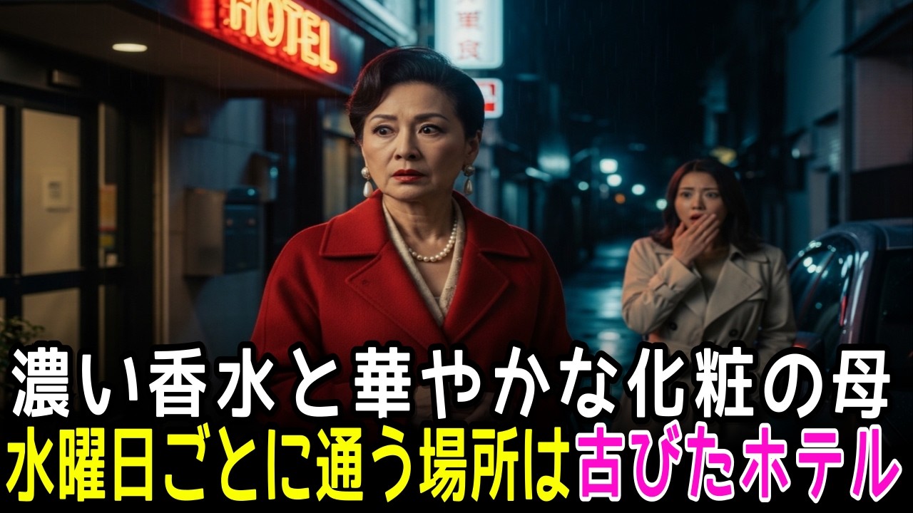 母の水曜日…浮気と誤解していた娘が涙を流した理由