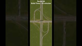 Parclo B4 Interchange (Interstate standard) | Vanilla Interchange Tutorials Ep. 2