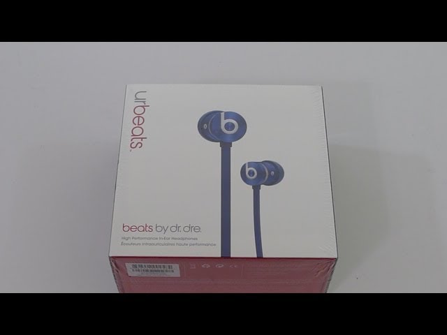 First Look: BLUE Beats urBeats Unboxing - YouTube