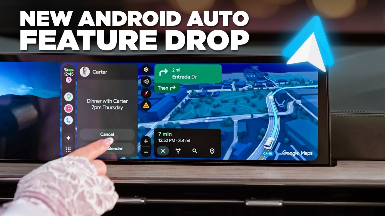 These New Android Auto Features are AMAZING! - YouTube