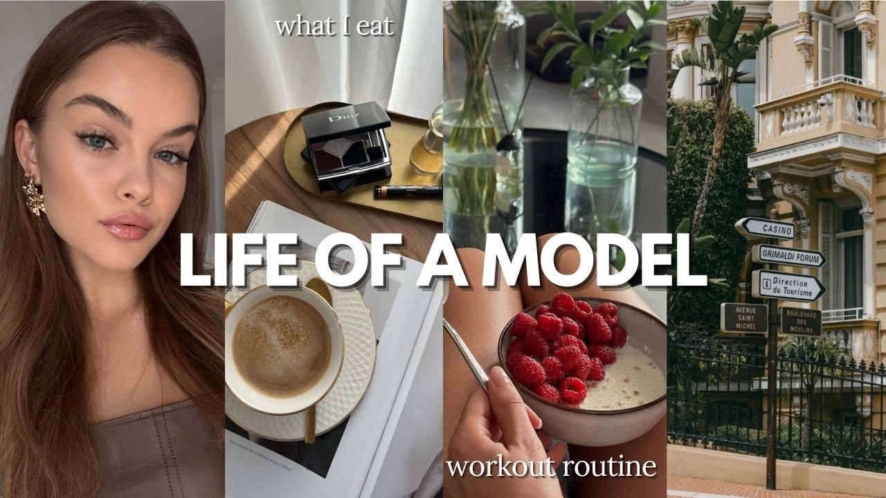 life of a model 💌 what I eat, workout routine & my days in Monaco