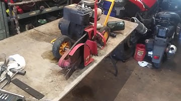 * Mclane edger blade change replace