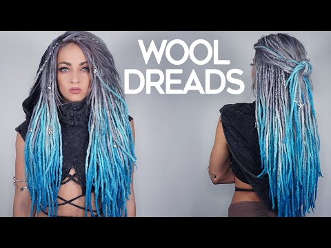 Faux Dreads | How to install wool Dreadlocks