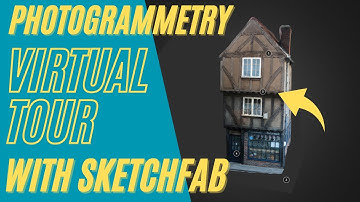 Virtual Tours with Photogrammetry using Sketchfab