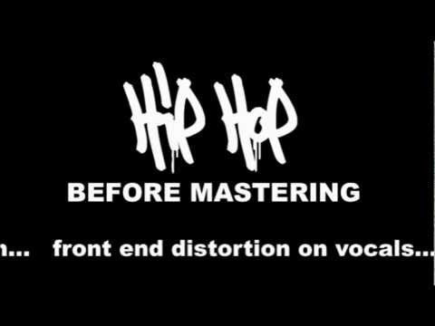 Audio Mastering - Before and After