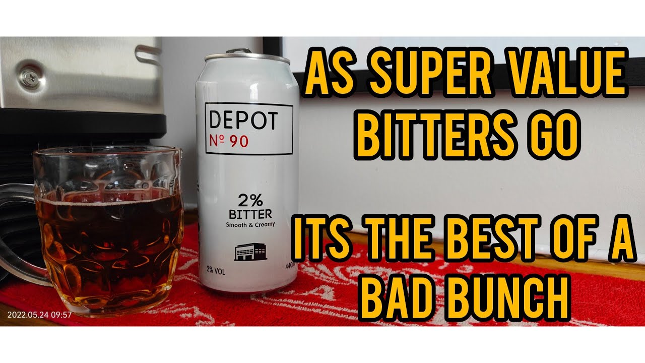 Depot 90 bitter 2 Sainsbury's review No. 1016 YouTube