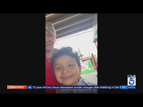 Family mourns loss of 5-year-old boy, grandmother in Van Nuys crash