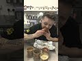 trying all three house sauces from Steak Bite #foodreview #mukbang #messy #burgers #foodie