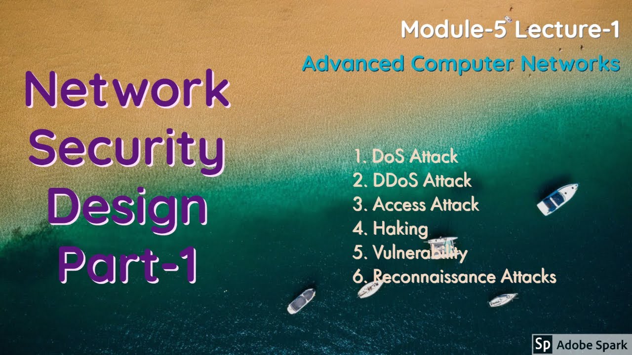 Module-5 Lecture-1 Network Security Design Part-1 - YouTube