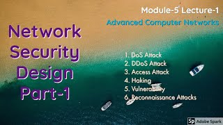 Module-5 Lecture-1 Network Security Design Part-1 Net Worth