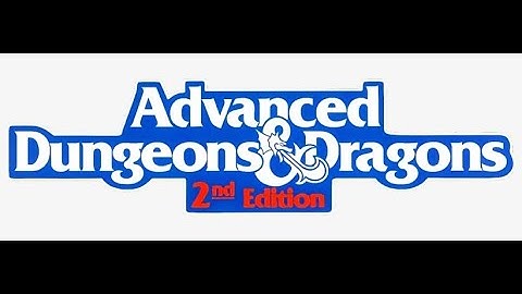AD&D 2nd edition: The god war (session 1 part 1)