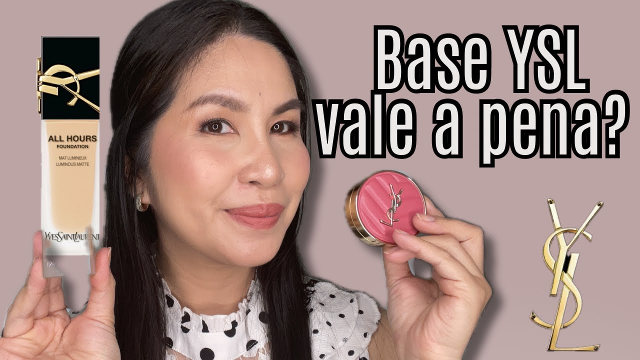 Resenha da base de luxo Yves Saint Laurent e olha no que deu…