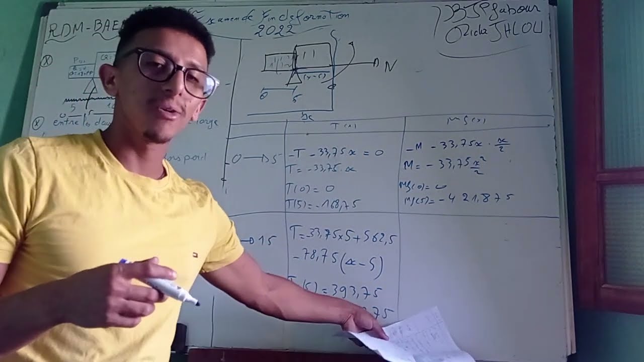 EFF 2022 Génie civil BAEL-RDM