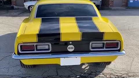 (SOLD)1968 Camaro SS350 Video-For Sale $42,500