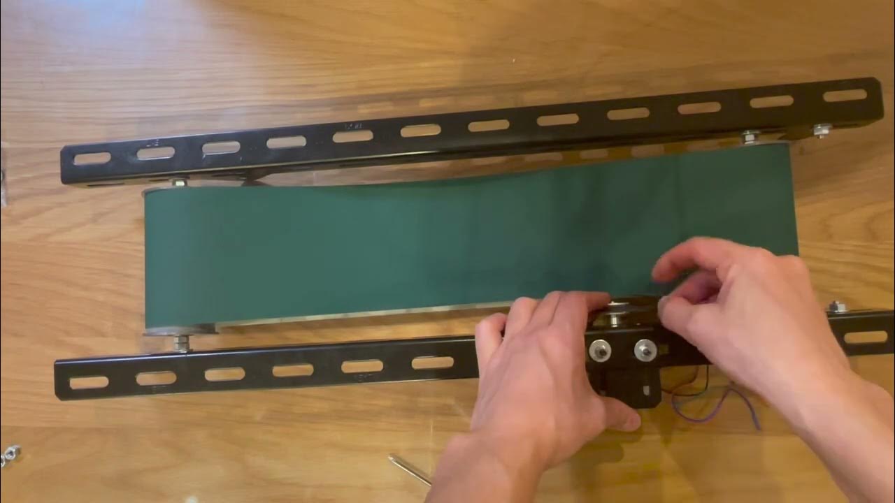 How to make a Small Belt conveyor controlled by Arduino（ベルトコンベヤ自作 ...